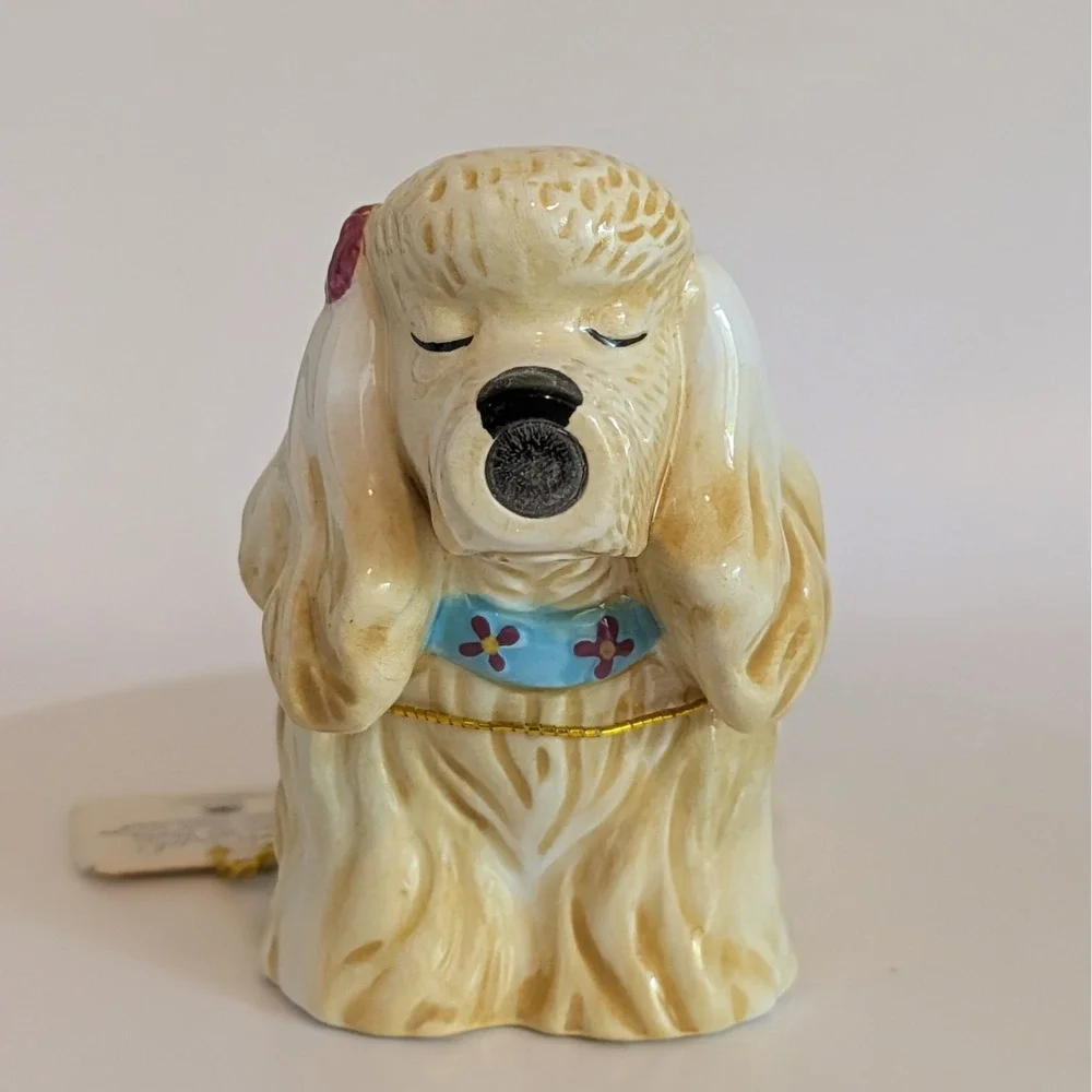 Westland Mwah! Magnetic Kissing Cocker Spaniel Dogs Salt & Pepper Shaker  2007